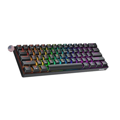 Mechanical Geeky: GK61 SE 60 Mechanical Gaming Keyboard – Front View