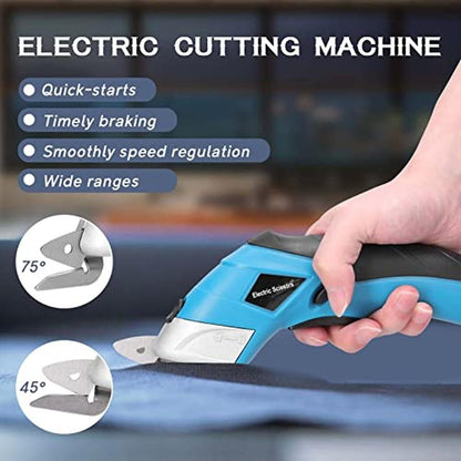Electric Scissors: Geevorks Cordless Electric Scissors with – Side View