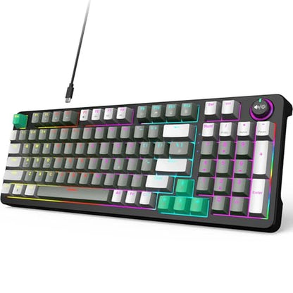Geezer Mechanical Gaming Keyboard – Front View