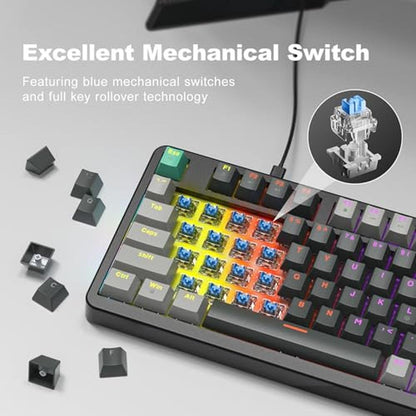 Geezer Mechanical Gaming Keyboard – In Use