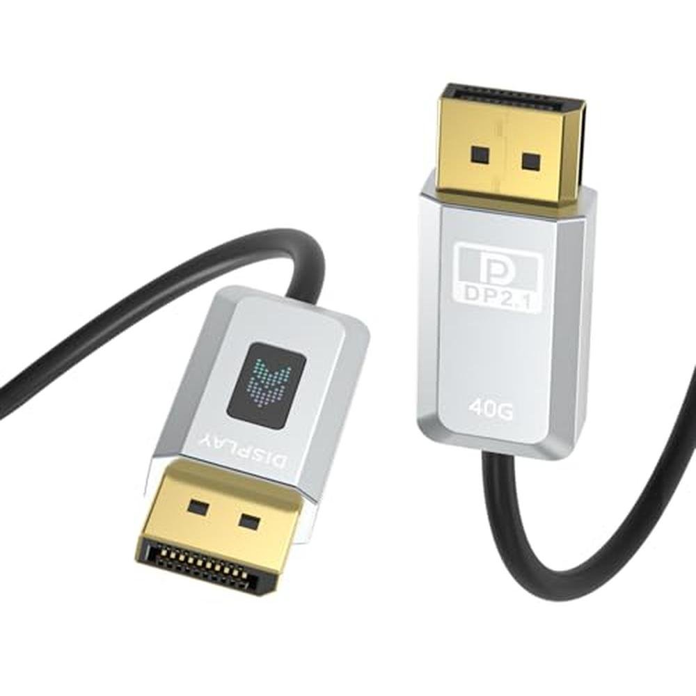 16k Cable: Geohn G DisplayPort Cable 2.1 – Front View