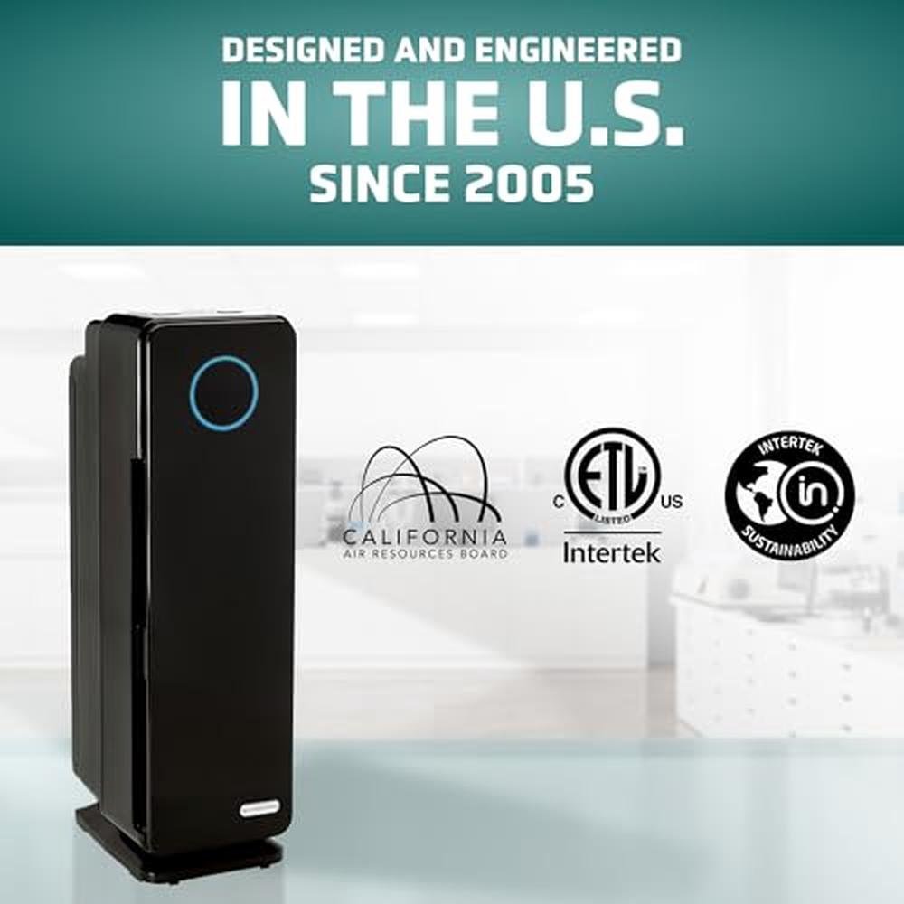Air HEPA Purifier: GermGuardian 5-in-1 AC4300BPTCA – In Use