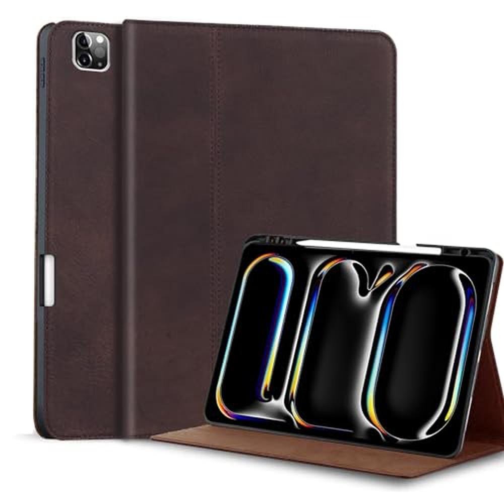 Gexmil Genuine Leather Case for iPad Pro 13 Inch – Front View