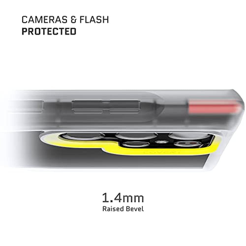 Clear Ghostek: Ghostek Covert S22 Ultra Case Clear with – In Use