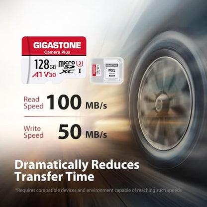 Camera Gigastone: Gigastone 128GB Camera Plus Series Memory – Side View