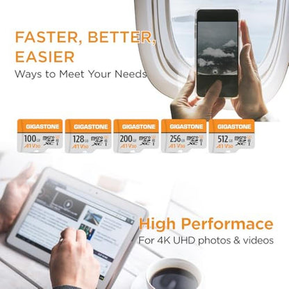 Gigastone 128GB Micro SD Card – Packaging