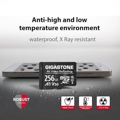 Gigastone 256GB Micro SD Card A1 V30 – In Use