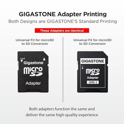 Gigastone 32GB Micro SD Card: High-Speed Storage for Full – Side View