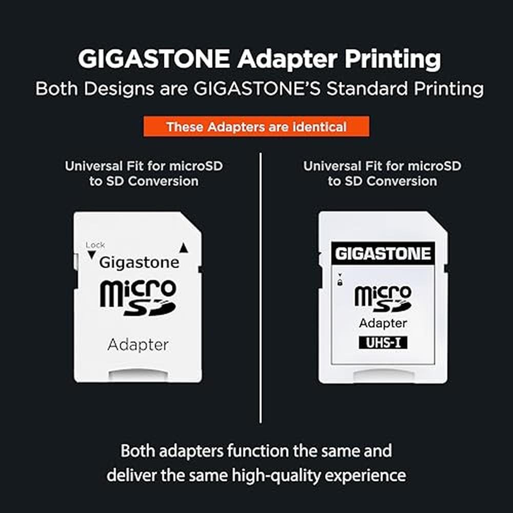 Gigastone 32GB: Micro SD Card 5-Pack – Close-up Detail