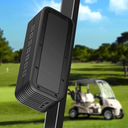 Golf Cart Speaker: GIIKNEW 40W Loud Stereo Sound Magnetic – Front View