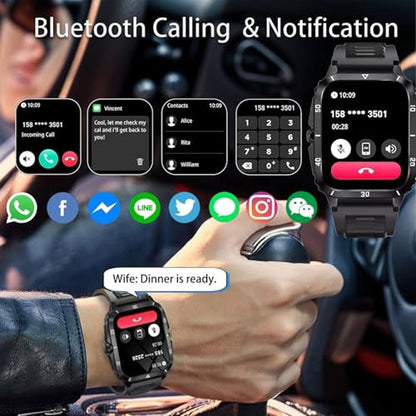 Giinova Watch: Giinova Smart Watch for Men 2.01 Touchscreen – Packaging