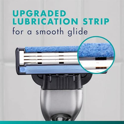Razor Gillette: Gillette Mach3 Shaving Razor for Men – In Use