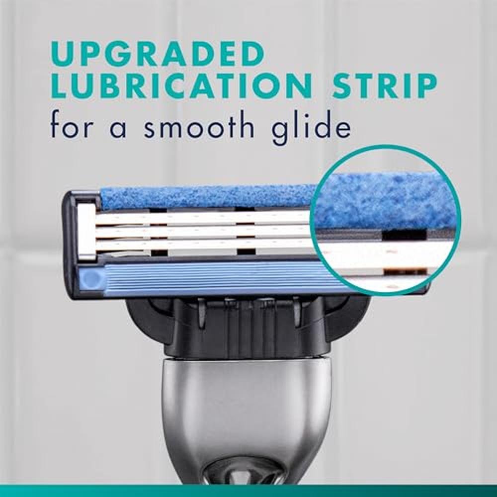 Razor Gillette: Gillette Mach3 Shaving Razor for Men – In Use
