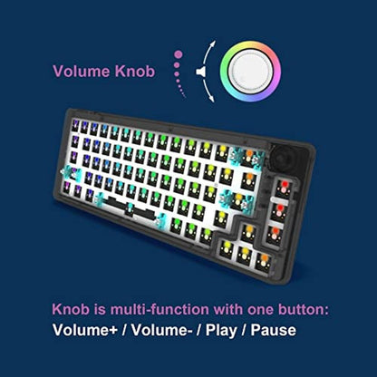 Keyboard Gamakay: GK GAMAKAY LK67 RGB Modular DIY – Close-up Detail