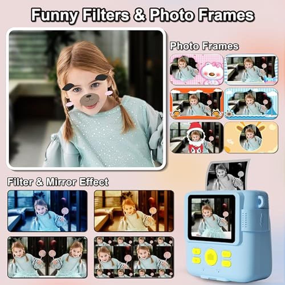 GKTZ Kids Instant Print Camera – In Use
