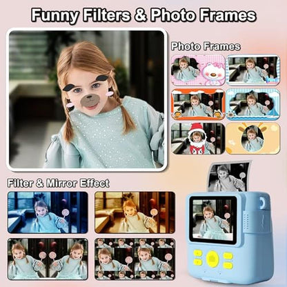 GKTZ Kids Instant Print Camera – In Use