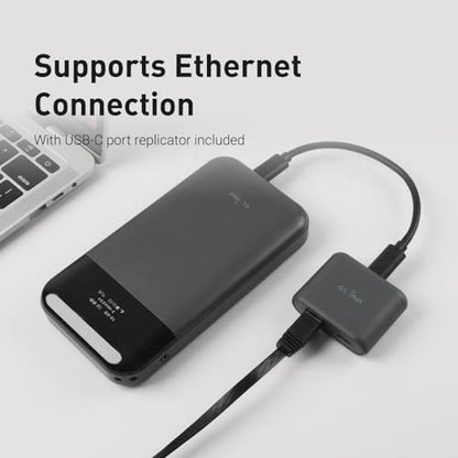GL.iNet GL-E750V2 (MUDI) 4G LTE Portable Wi-Fi Hotspot for – In Use