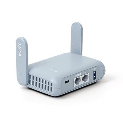 Router Travel: GL.iNet GL-MT3000 Beryl AX Portable Wi-Fi 6 – Front View