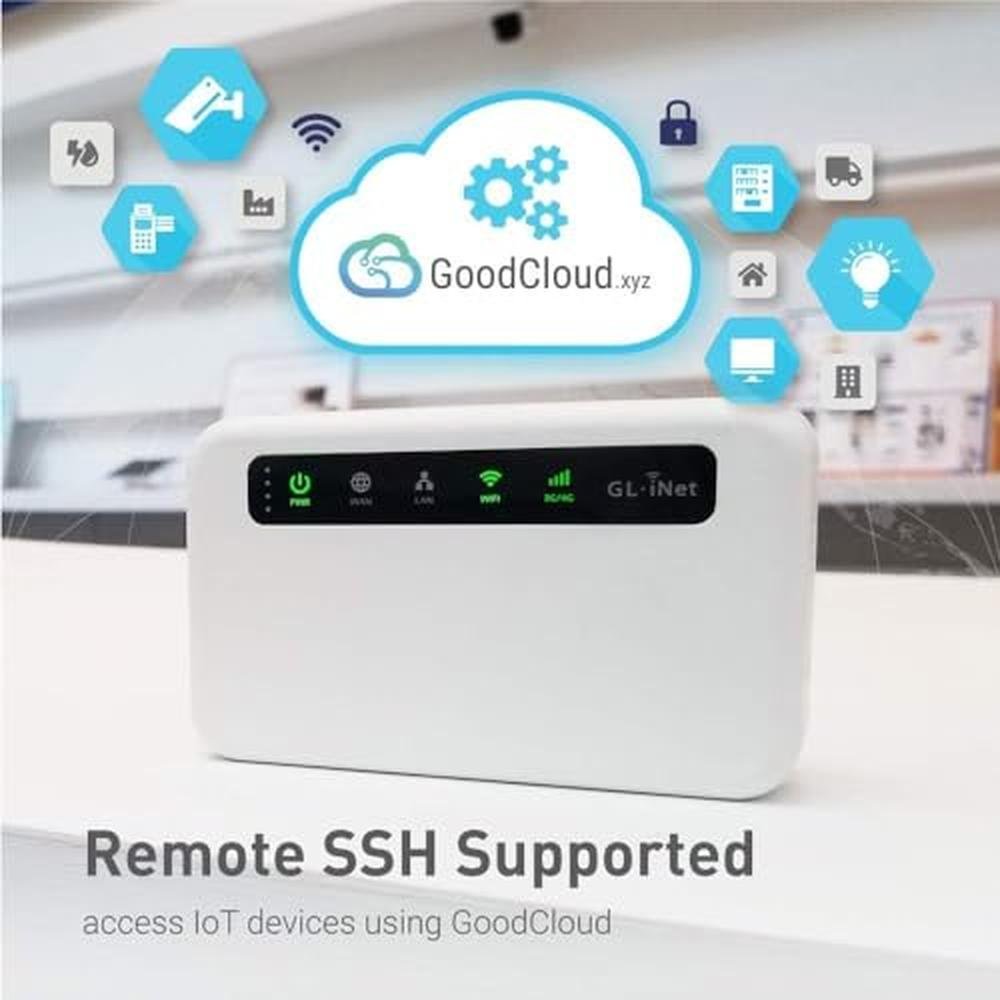 GL.iNet GL-XE300 (Puli) 4G LTE Industrial IoT Gateway – In Use