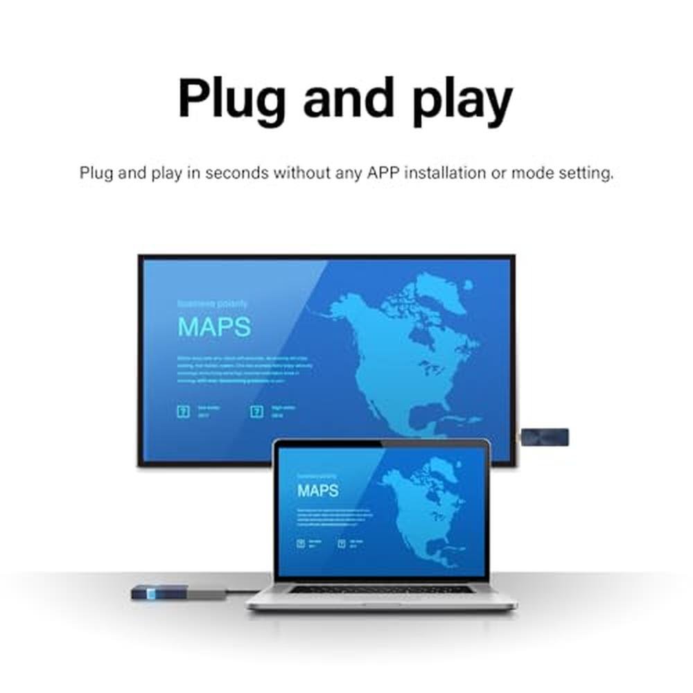 GloryKylin GKCast 4K Wireless HDMI Transmitter & Receiver – In Use