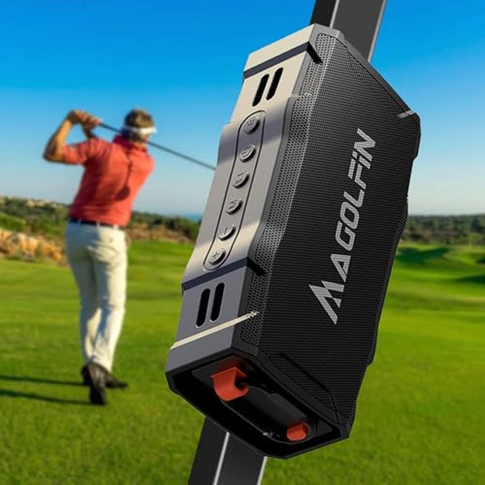 Golf Cart Speaker: MAGOLFIN 36H Playtime 30W Stereo Sound – Front View