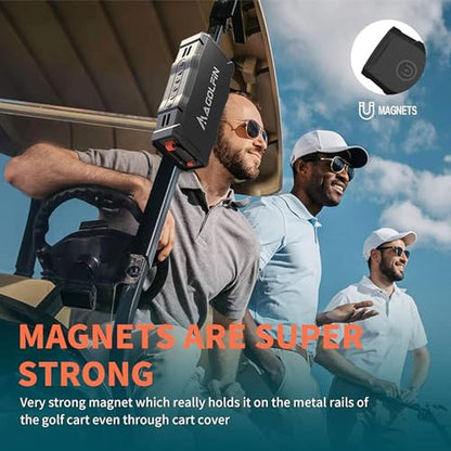 Golf Cart Speaker: MAGOLFIN 36H Playtime 30W Stereo Sound – Side View