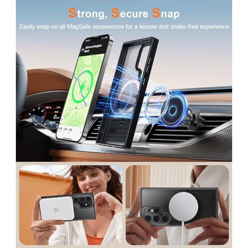 Galaxy S25 Ultra Case: Goodon Wireless Charging Compatible – Close-up Detail