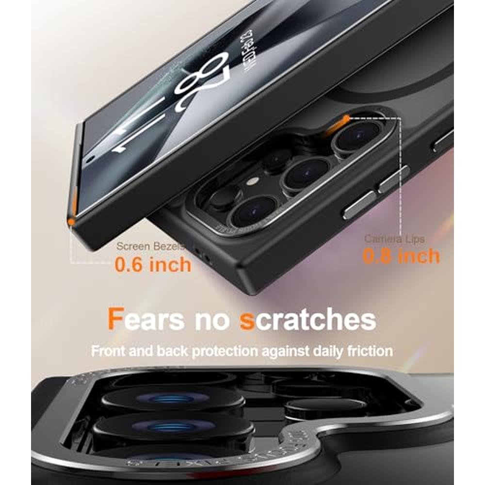 Galaxy S25 Ultra Case: Goodon Wireless Charging Compatible – In Use