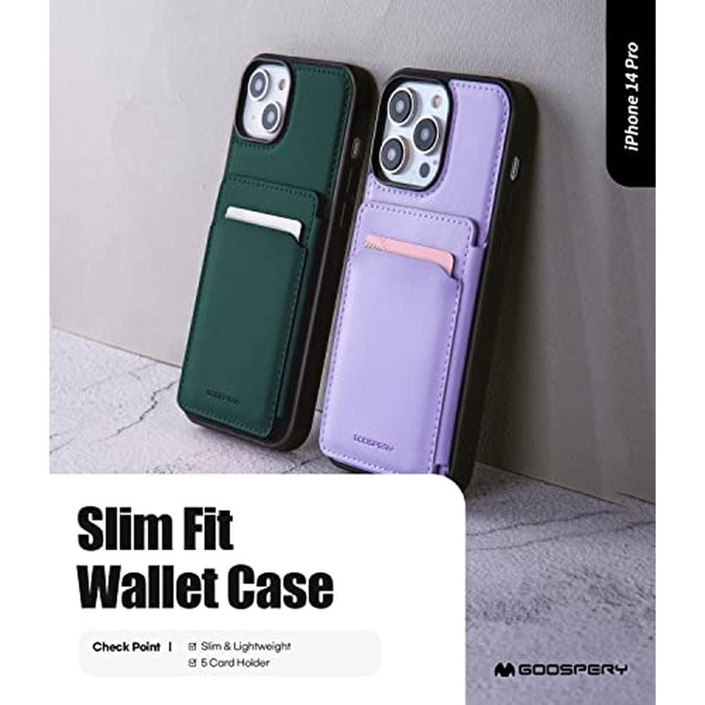 Case Goospery: Goospery Balance Fit 5 Card Case Compatible – Side View