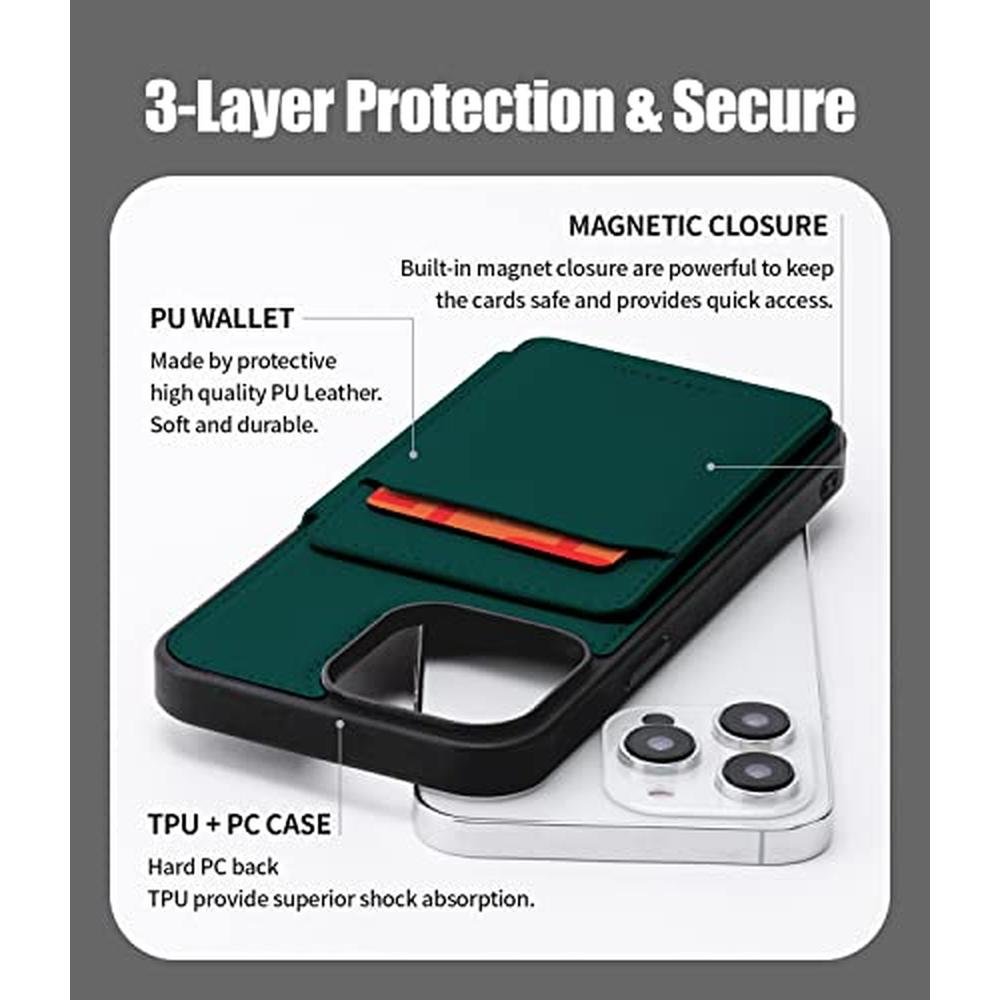 Case Goospery: Goospery Balance Fit 5 Card Case Compatible – In Use