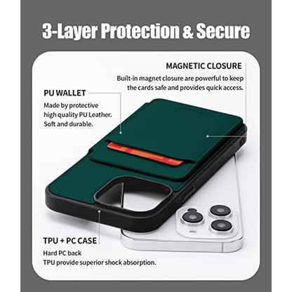 Case Goospery: Goospery Balance Fit 5 Card Case Compatible – In Use