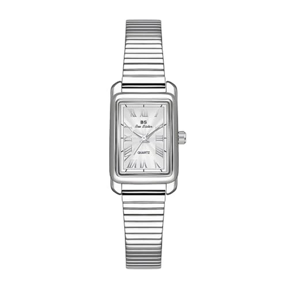 Women Watch: Gosasa Luxury Elegant Rectangle Roman Numeral – Front View