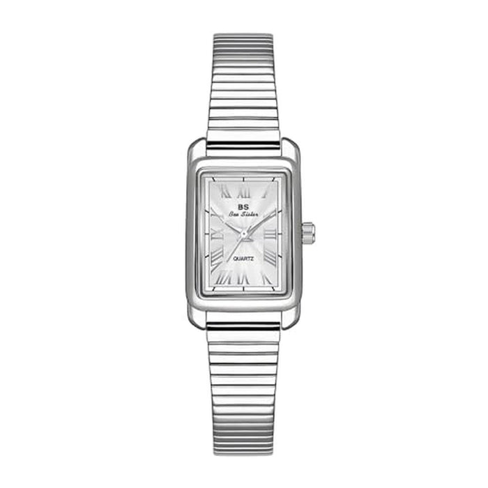Women Watch: Gosasa Luxury Elegant Rectangle Roman Numeral – Front View