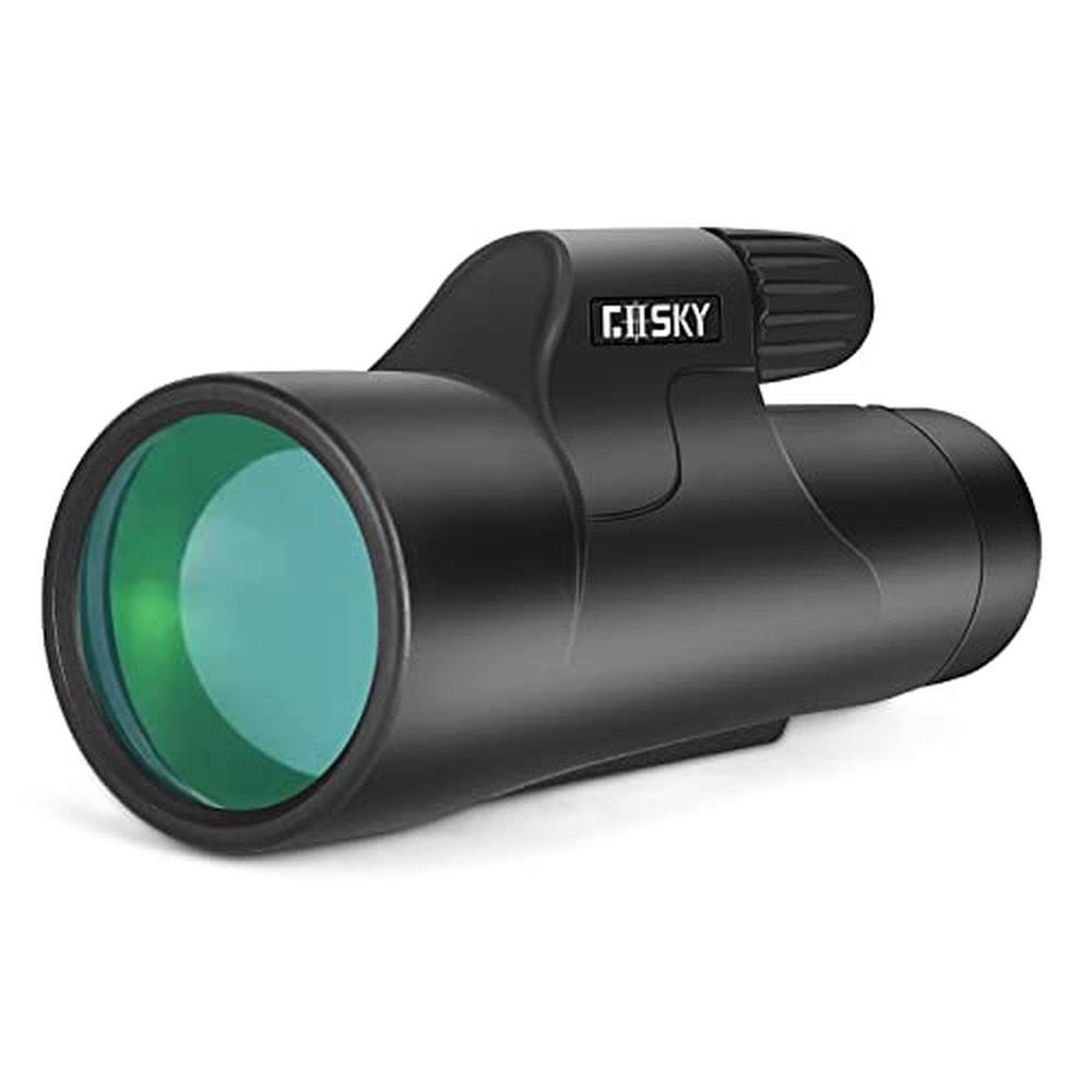 Monocular Wildlife: Gosky 12x50 HD Monocular Telescope with – Front View