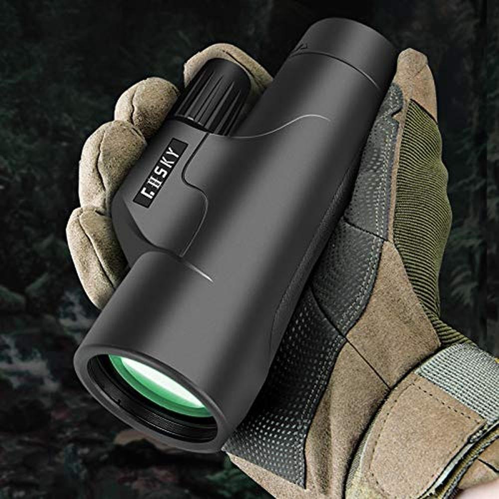 Monocular Wildlife: Gosky 12x50 HD Monocular Telescope with – Side View