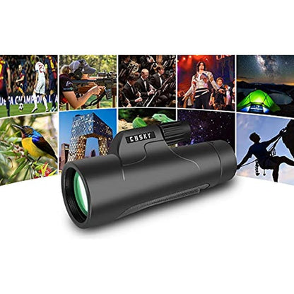 Monocular Wildlife: Gosky 12x50 HD Monocular Telescope with – Close-up Detail