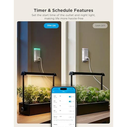 Govee Smart Plug Outlet Extender – In Use