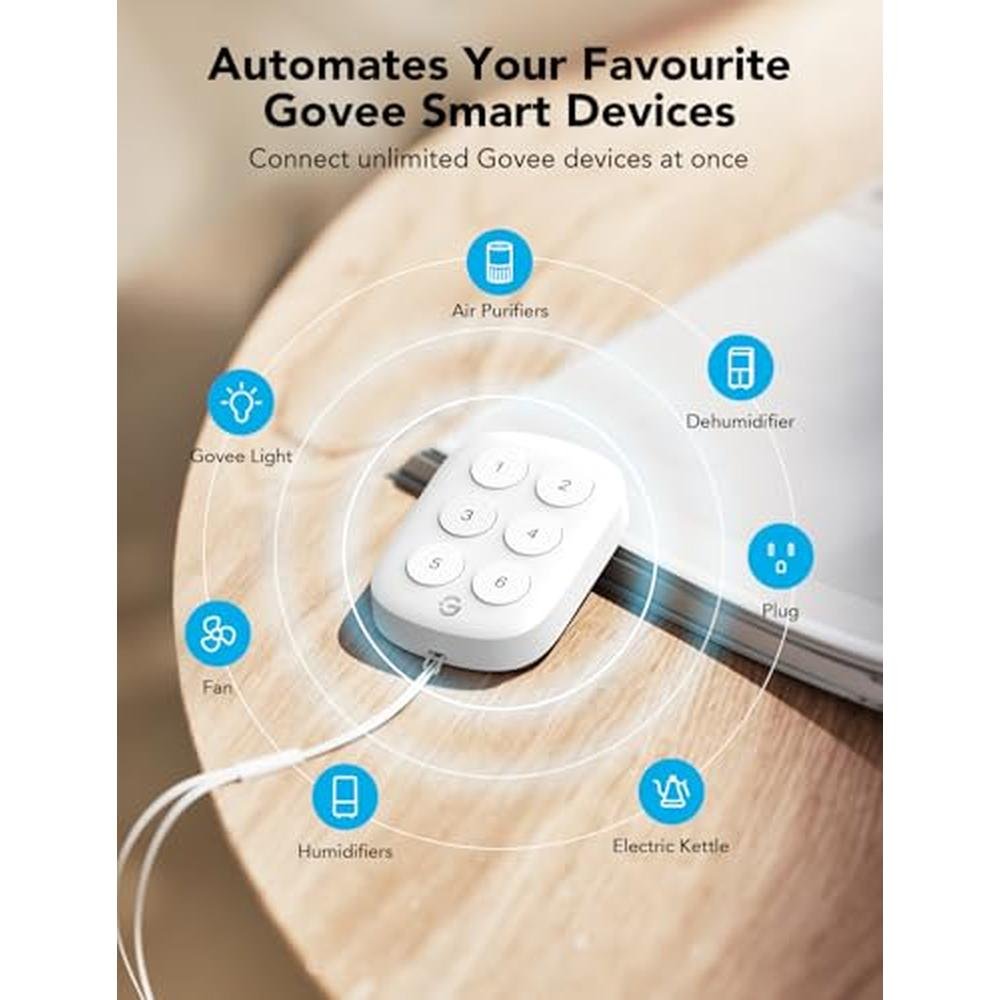 GoveeLife Wireless Mini Smart 6 Button Sensor – In Use