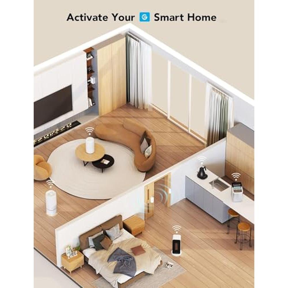 GoveeLife Wireless Mini Smart Button Sensor – Side View