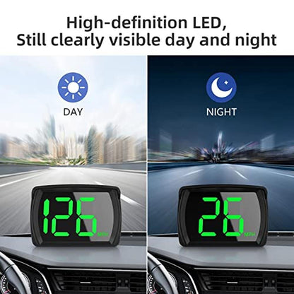 Speed GPS: GPS Digital Speed Meter Speedometer HUD with MPH – In Use