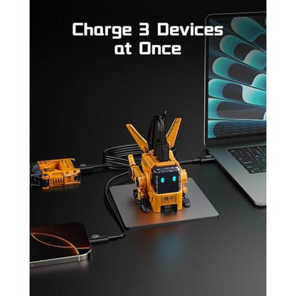 65W Charger: GravaStar Alpha65 Fast Charger – Close-up Detail