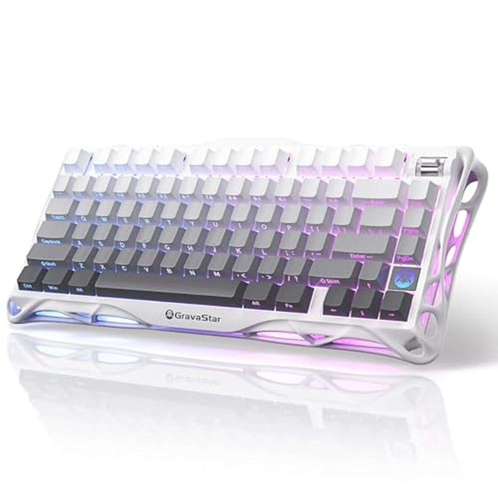 Keyboard GravaStar: GravaStar Mercury K1 75% Wireless – Front View