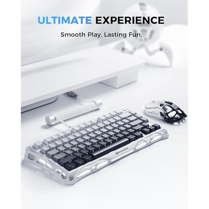 Keyboard GravaStar: GravaStar Mercury K1 75% Wireless – Side View