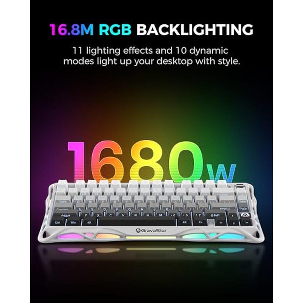 Keyboard GravaStar: GravaStar Mercury K1 75% Wireless – Packaging