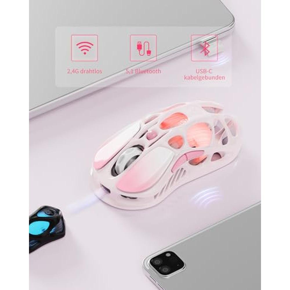 GravaStar Mercury M1 Pro Wireless Gaming Mouse – In Use