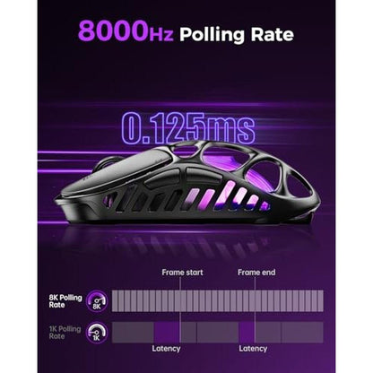 Gravastar Mercury X Pro Wireless Gaming Mouse – Side View
