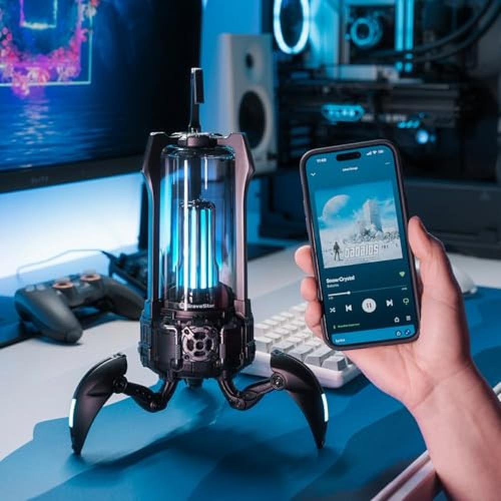 Speaker GravaStar: GravaStar Supernova Portable Bluetooth – Side View