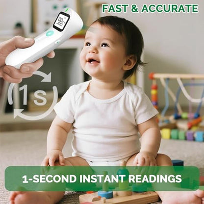 Greetmed No Touch Forehead Digital Thermometer – Side View