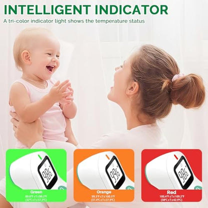 Greetmed No Touch Forehead Digital Thermometer – In Use