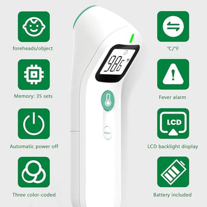 Greetmed No Touch Forehead Digital Thermometer – Packaging